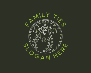 Family Nature Therapy logo design