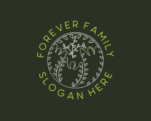 Family Nature Therapy logo design