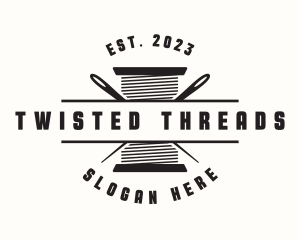 Needle Thread Tailoring logo design