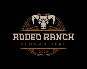 Rodeo Farm Cattle logo design