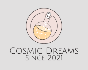 Astral Cosmic Potion  logo design