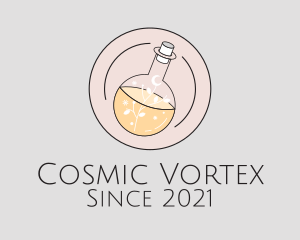 Astral Cosmic Potion  logo design