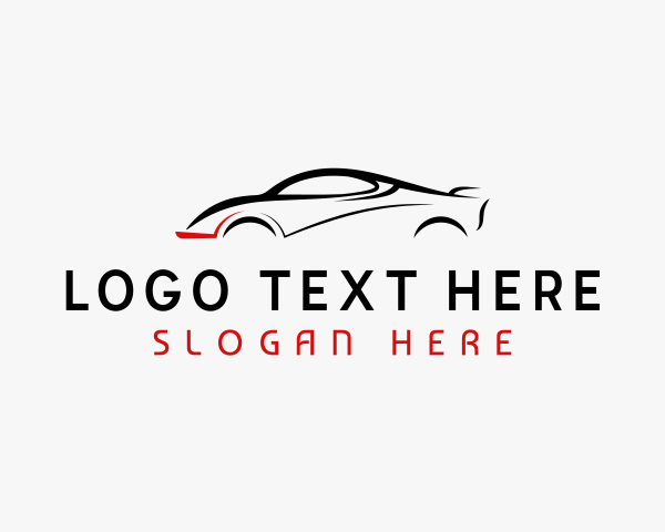 Sports Car logo example 1