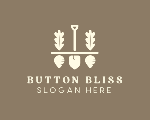 Shovel Vegetable Farm logo design