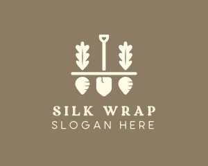 Shovel Vegetable Farm logo design