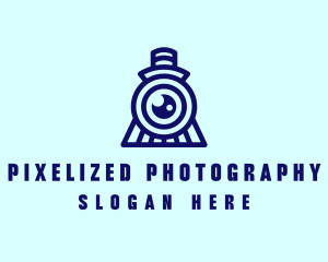 Blue Train Photography logo design