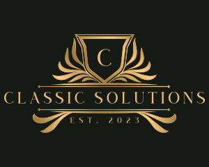 Classic Luxury Crest logo design