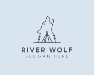 Wolf Camp Tent logo