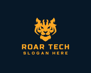 Wild Tiger Animal logo