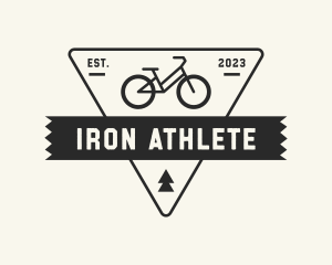 Marathon Bicycle Race logo design