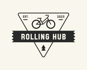 Marathon Bicycle Race logo design