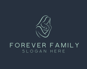 Mother Baby Newborn Maternity logo design