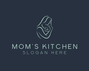 Mother Baby Newborn Maternity logo design