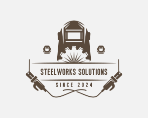 Metalworks Machinist Welder logo design