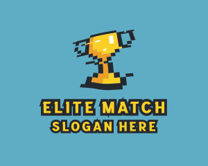 Tournament Trophy Pixel Gaming logo