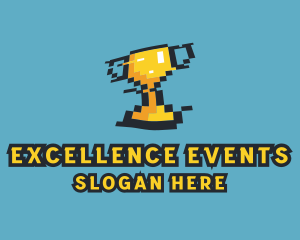Tournament Trophy Pixel Gaming logo