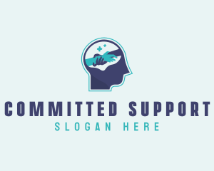 Mental Health Healing Support logo design