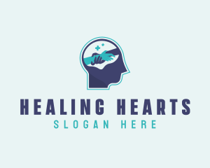 Mental Health Healing Support logo design