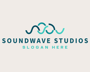 Sound Wave Media Studio logo design