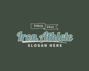 Sports Varsity Banner logo design