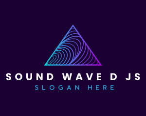 Wave Pyramid Technology logo design