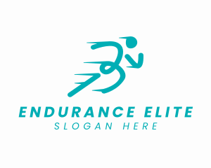 Athlete Runner Marathon logo