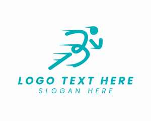 Marathon - Athlete Runner Marathon logo design