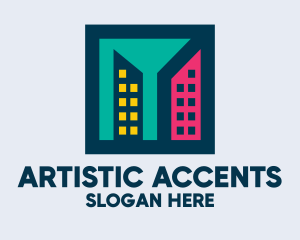 Artistic Construction Firm logo design