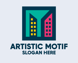 Artistic Construction Firm logo design