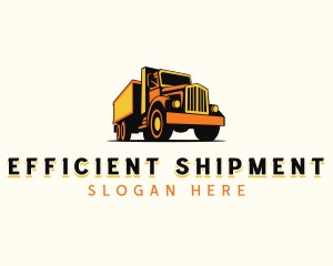 Truck Freight Haulage logo design