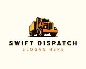 Truck Freight Haulage logo design