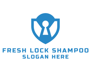 Lock Shield Security logo design