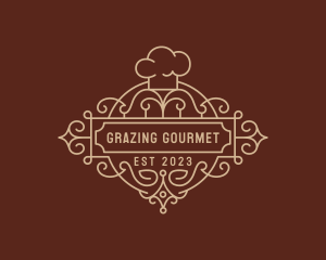 Fine Dining Gourmet Chef logo design