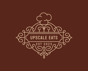 Fine Dining Gourmet Chef logo design