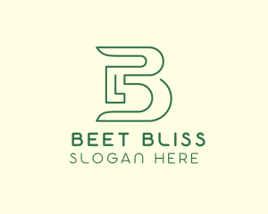 Organic Biodegradable Brand logo design