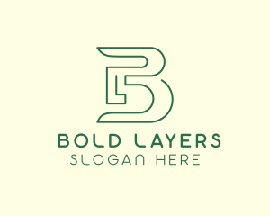 Organic Biodegradable Brand logo design