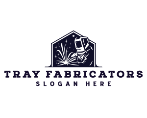 Welding Industrial Fabricator logo design