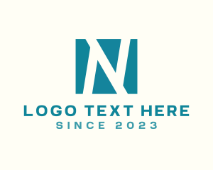 Creative Modern Letter N logo