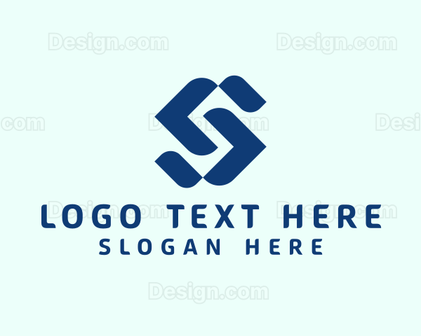 Digital Technology App Letter S Logo