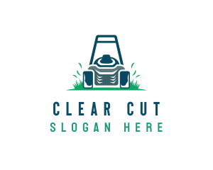 Garden Mower Landscaping logo design