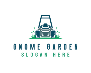 Garden Mower Landscaping logo design