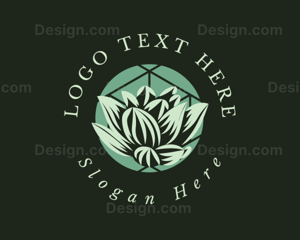 Therapeutic Lotus Flower Spa Logo