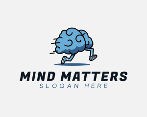 Fast Running Brain logo