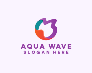 Liquid Slime Letter O logo design