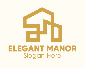 Mansion Realty Property logo design