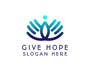 Helping Hands Charity logo design