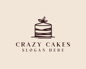 Cake Bakery Dessert logo design