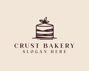 Cake Bakery Dessert logo design