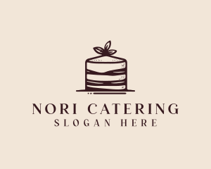 Cake Bakery Dessert logo design