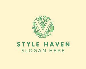 Healthy Vegetable Farm Logo